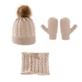 thumbnail image 1 of Ensemble Trois Pièces pour Enfants, Chapeau, Foulard et Gants, 1 of 5