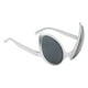 thumbnail image 3 of Novedad Alien Party Gafas Disfraz Disfraz Marco plateado Lente gris Hugo Lentes extraterrestres divertidos, 3 of 5