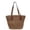Coffee, variant on Straw Shoulder Bag for Women Summer Travel Beach Handbag Woven Straw Beach Tote Bag Straw Tote Handbag for Shopping Party Travel Camping Vacation (Beige)