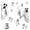 A002- Clear (2 Count), variant on 2 Pack Halloween Ghost Decorations, 3D Style Ghost Halloween Decor, Removable Halloween Window Clings for Glass Windows, Spooky Halloween Decor for Home, Halloween Party Decor for