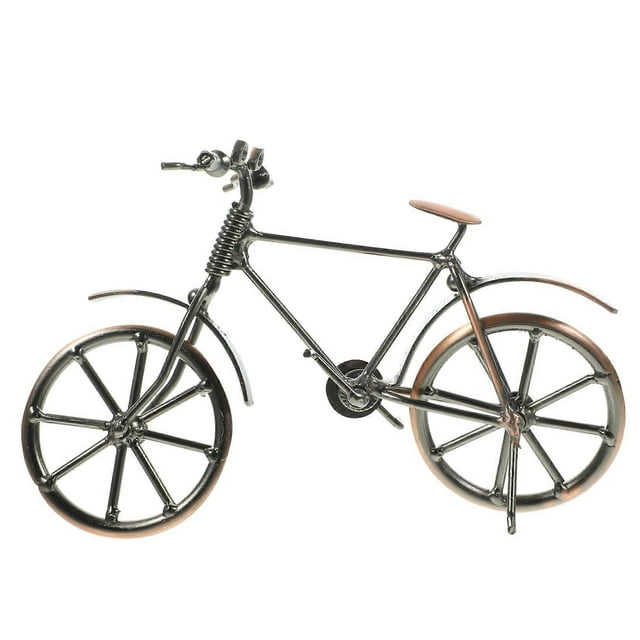 Alloy Bike Model Figurine Small Vintage Decor Unique Bike Vintage Sculpture Home Decor Accessory Ref: 2955