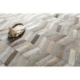 thumbnail image 5 of Surya Medora MOD-08 120x168" Rectangle Fabric Area Rug in Dark Brown/Light Gray, 5 of 5