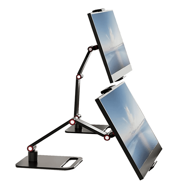 Soporte Para Monitor Portátil, Soporte Base, 17.3 Pulgadas, Base para Tablet con Soporte Ajustable Xtellar negro