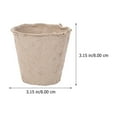 thumbnail image 3 of MERRYHAPY 40pcs Pulp Cups For Nursery For Plants Vegetables Fruits Garden Cultivation Pot, 3 of 5