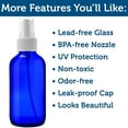 thumbnail image 3 of Medical Sales Supply Cobalt Blue 4oz White Mist Sprayer Bottle (120ml) Pack of 6, 3 of 4