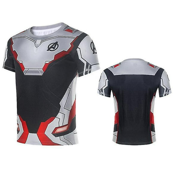 Marvel Avengers 4 Endgame Iron Man Tony Stark Cosplay Clothes Party Costume Men Fancy Dress Hoodie Jacket T-shirt Top Pants (t Shirt 1)