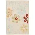 thumbnail image 2 of SAFAVIEH Blossom Linnaea Floral Flowers Wool Area Rug, Beige/Multi, 2' x 3', 2 of 10