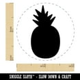 thumbnail image 2 of Pineapple Fruit Solid Self-Inking Rubber Stamp Ink Stamper - Fuchsia Ink - Mini 1/2 Inch, 2 of 7