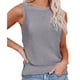 thumbnail image 2 of Camiseta Sin Mangas De Punto, Camiseta Sin Mangas Suelta De Punto Transpirable De Moda Para La Primavera Para Trabajar Ccdes Otros, 2 of 6