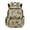 Camo Bass Fish, variant on Brown Camo Bow Bookbag for Girls 10-12 Daypack Backpacks with Adjustable Strap Portable Handle 17 Inch Knapsack Padded Rucksack for Travel