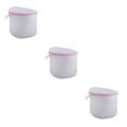 thumbnail image 2 of Ruiboury Mesh Net Laundry Washing Bag Delicate Underwear bracket White 3Set, 2 of 6