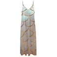 thumbnail image 4 of Mermaid Fish Scales Sleeveless Dress for Women Clothing Female Women's Summer Skirt, 4 of 7