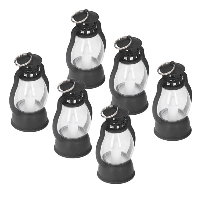 Decoración de luz, 6 piezas de linterna eléctrica, linterna decorativa vintage, lámpara de linterna, mejora tu experiencia