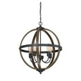 thumbnail image 1 of Meridian M70041WB 5 Light Chandelier - Black, 1 of 1