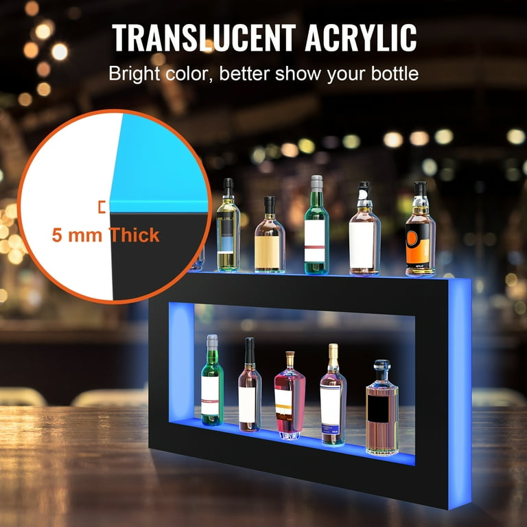Bar bottle online shelf