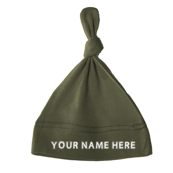 Personalized Baby Hats, Newborn Baby Caps, Customized Baby Gifts - Dots