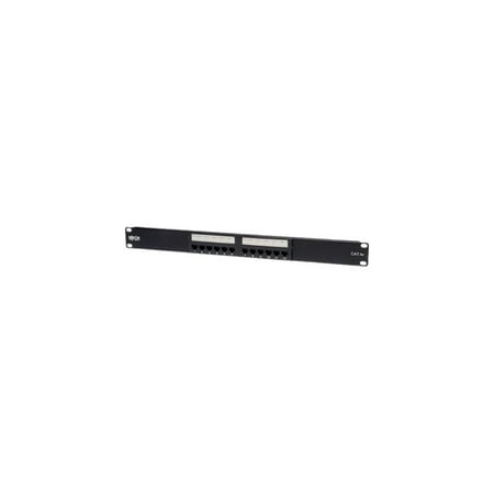 UPC: 0037332013187 | TRIPP LITE 12-Port 1U Rackmount Cat5e 110 Patch Panel 568B RJ45 Ethernet