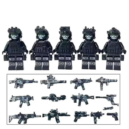 Military Counter-strike Ghost Special Forces People Building Blocks ...