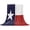 Red, variant on Blue Red White Texas Flag with Star Throw Blanket for Couch,Lightweight Flannel Fleece Blanket,Minimalistic Geometric Stripe Microfiber Plush All Season Decorative Blankets for Sofa Lap 30"x40"