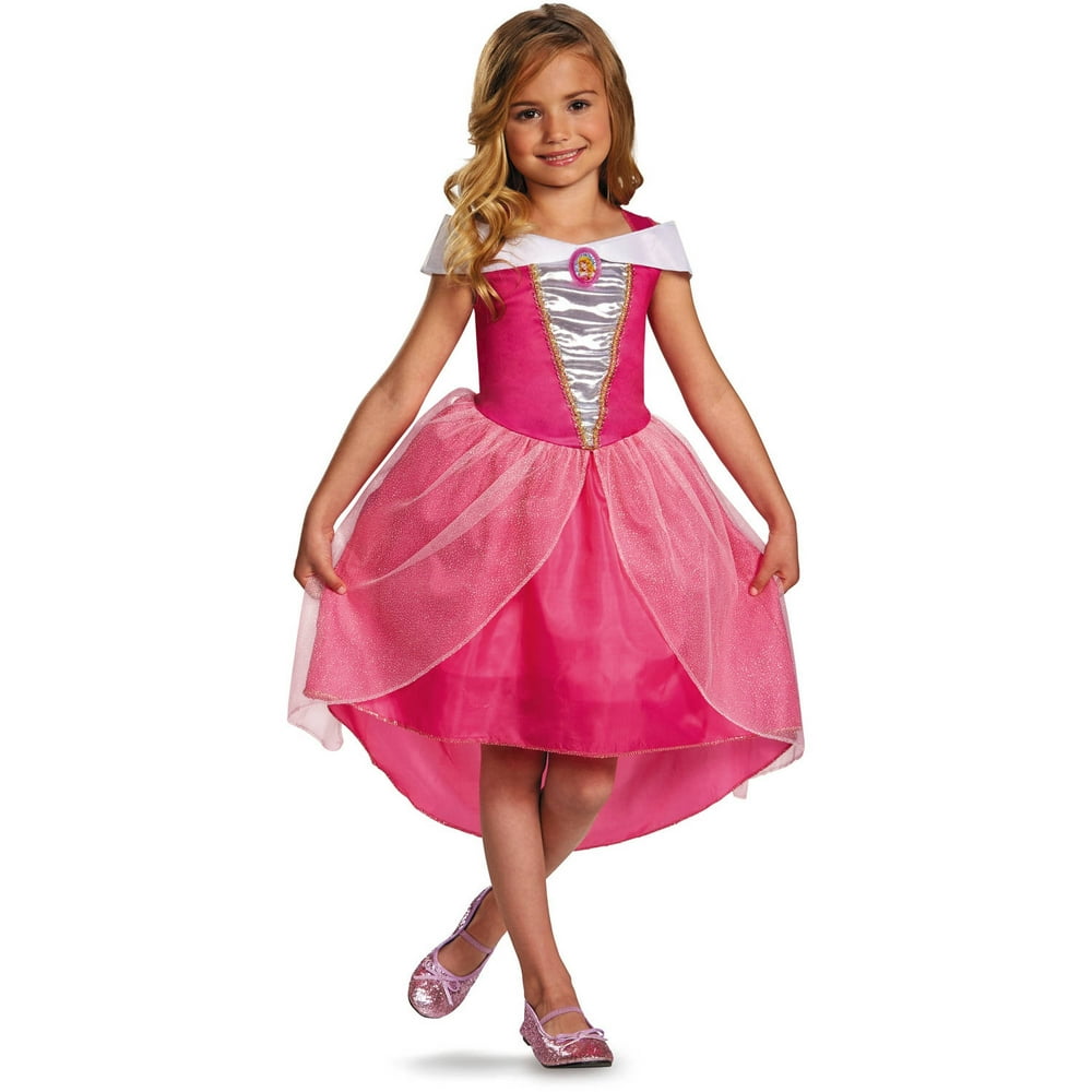 Sleeping Beauty Aurora Plus Child Halloween Costume, One Size S (46
