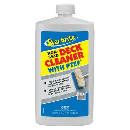 Non-Skid Deck Cleaner with PTEF 32 oz, Cleans away ground-in dirt and stains By Star