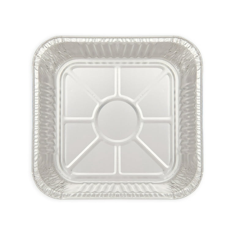 Dropship 8x8 Disposable Aluminum Foil Meal Prep Cookware Square