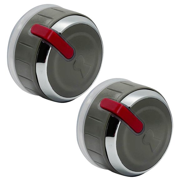 Pomos de parrilla de repuesto para Weber Genesis II 66754, paquete de 2
