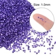 thumbnail image 2 of Unique Bargains 50g Éclats de Verre Écrasé 1-3mm, Bleu Violet, 2 of 5