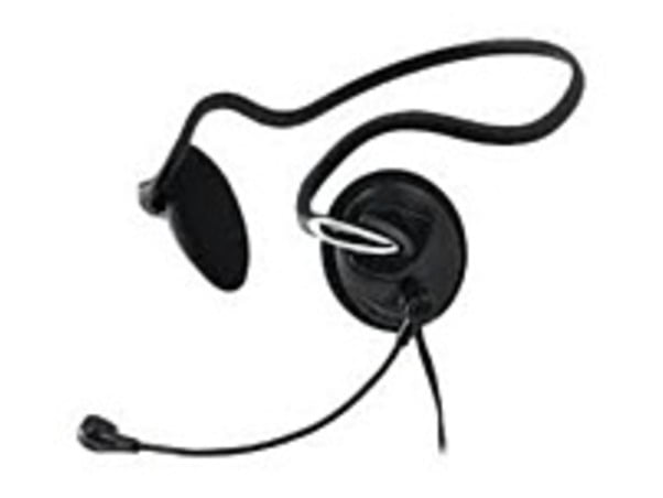 behind the neck headset with microphone