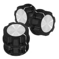 thumbnail image 3 of KAKOWELY 4pcs Universal Stove Knobs Replacements Electric Stoveknobs Gasstove Knobs Cooktop Burner Control Button Oven Control Range Button,1.18X"X1.18"X0.87", 3 of 5