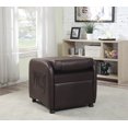 thumbnail image 3 of ViscoLogic Ravive le Pliage du Faux Cuir de Jeu Inclinable Manuel Chaise de Salon Canapé Fauteuil Inclinable (Brun), 3 of 3