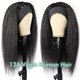 thumbnail image 2 of Peluca Zealady Kinky Straight para cabello humano, 45 cm, color negro, 2 of 8