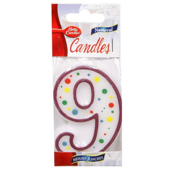 Signature Brands Betty Crocker Birthday Candle, 1 ea