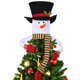 thumbnail image 4 of Muñeco De Nieve De Brazo Largo Decoración De Árbol De Navidad De Muñeco De Nieve Con Sombrero Advancent HA039729-02, 4 of 5