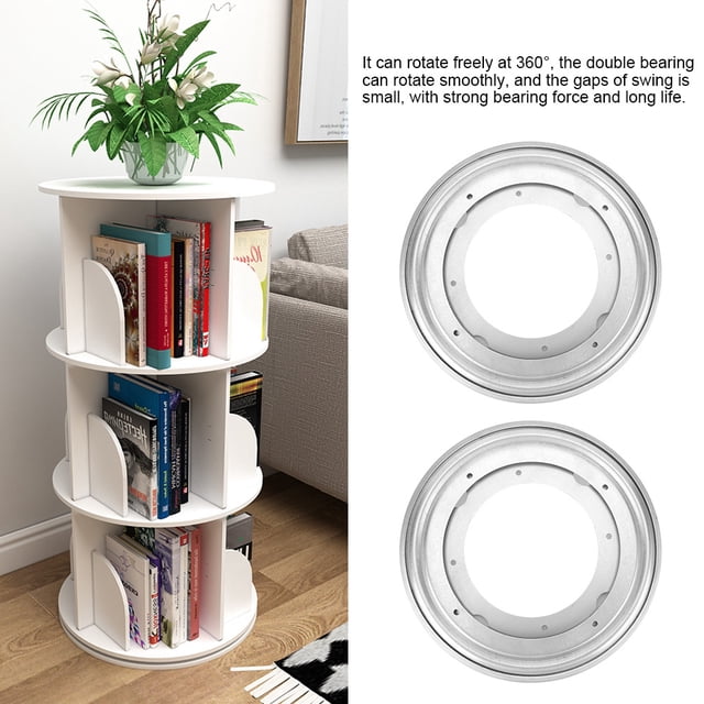 Rotating Serving Trays, Rotating Turntable Bearing Turn Board Rotating Tray Round Swivel Plate Hardware for Kitchen Dining Table Tabletop Show Displays