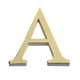 thumbnail image 2 of Fiudx Adhesivo de Pared Acrílico para Espejo, 26 Letras Del Alfabeto, Diseño Reflectante Dorado, Decoración para El Hogar y La Oficina, Arte de Pared Versátil, Fácil de Despegar y Pegar, Tamaño de 10, 2 of 3