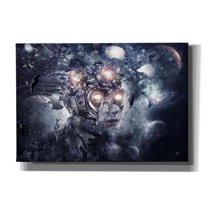 Epic Graffiti 'Reconstruction' by Cameron Gray, Canvas Wall Art, 26"x18"