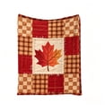 thumbnail image 3 of Halloween Sale Clearance!Fall Decorations for Home, Autumns Thanksgiving Flannel Throw Blanket 5 Cute Fall Patterns Plushs Blanket 70x100cm For Sofa Bed Camping Warm Light Weight Cover, 3 of 8