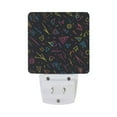 thumbnail image 5 of Yayeee LED Night Light for The Home Plug in With Light Sensors 2 Pack, Black Neon Lightning, 5 of 6