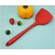 thumbnail image 4 of Injueey Espátula de cocina con mango largo para cocinar alimentos, torneado de verduras, utensilios de cocina de bajo ruido, Color sólido, tostadas, Cocina y Comedor Negro Injueey HA073352-02, 4 of 6