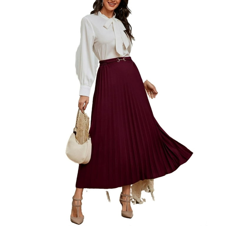 Burgundy skirt 5t hotsell
