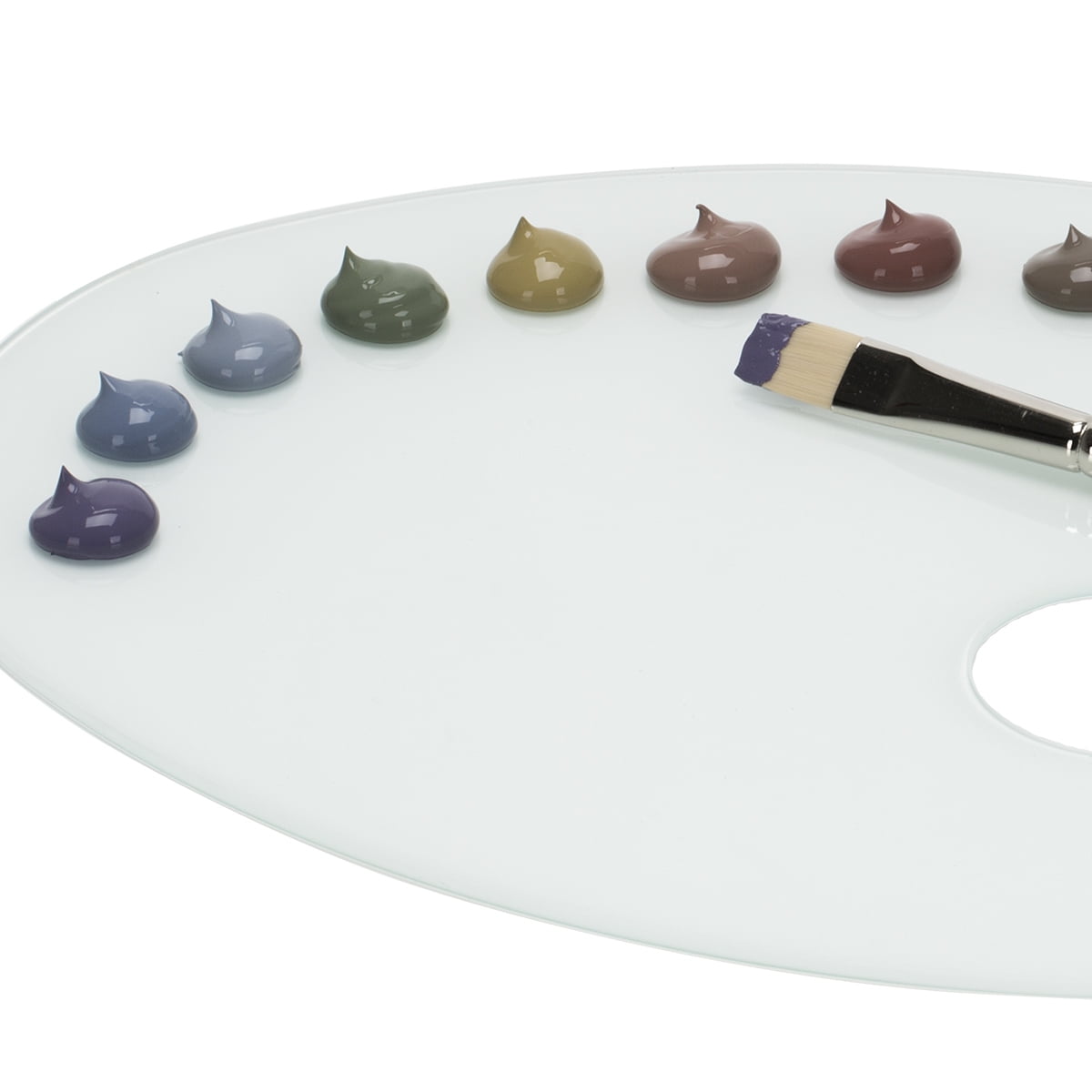 12 Shades Of Grey Acrylic Paint Colors - Brown Grey 75ml (2.5 oz.), Highly Pigmented Grey Acrylic Colors for Painting & Crafts