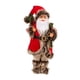thumbnail image 3 of Muñeco de Papá Noel de pie, adorno coleccionable, figura de Papá Noel para 24 cm x 45 cm, 3 of 9