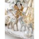 thumbnail image 1 of 1PC Christmas elk pendant Christmas tree decoration pendant flash powder flocking deer pendant Instagram photo props Christmas elk pendant Christmas p, 1 of 5