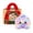 B - 1 pc, variant on Christmas Mystery Rainbow Plush Dumpling Squishy, Cute Stuffed Dumpling Squishies Plushies Fidget Toy, Christmas Collectible Stress Relief Gift with Simulated Steamer & Fuzzy Handle,Home Decor