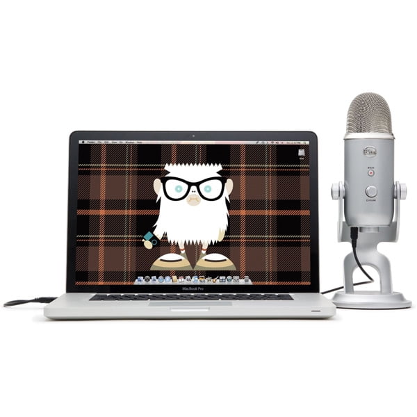Blue Yeti USB Microphone, Silver Edition photo 2