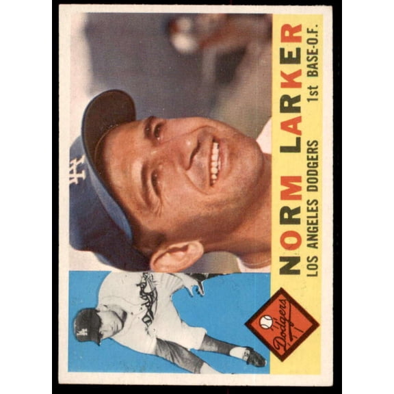 Norm Larker Card 1960 Topps #394
