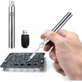 thumbnail image 1 of Uscallm Kit de Fer à Souder Portable USB Rechargeable 3 Niveaux de Tension Réglable Batterie 650mAh Stylo Outil de Soudure pour Réparation Électronique Bricolage, 1 of 2