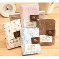 thumbnail image 1 of Women Fashion Floral Canvas Card Holder Credit Card ID Card Coin Wallet, 1 of 5