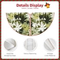 thumbnail image 3 of Rateoe Hawaii Palms Pattern Christmas Tree Skirt with Ties , Christmas Tree Decorations, Farmhouse Christmas Decor Xmas Holiday Decorations-30", 3 of 6